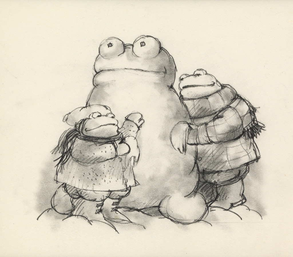 ARNOLD LOBEL. Frog and Toad Building a Snowman.